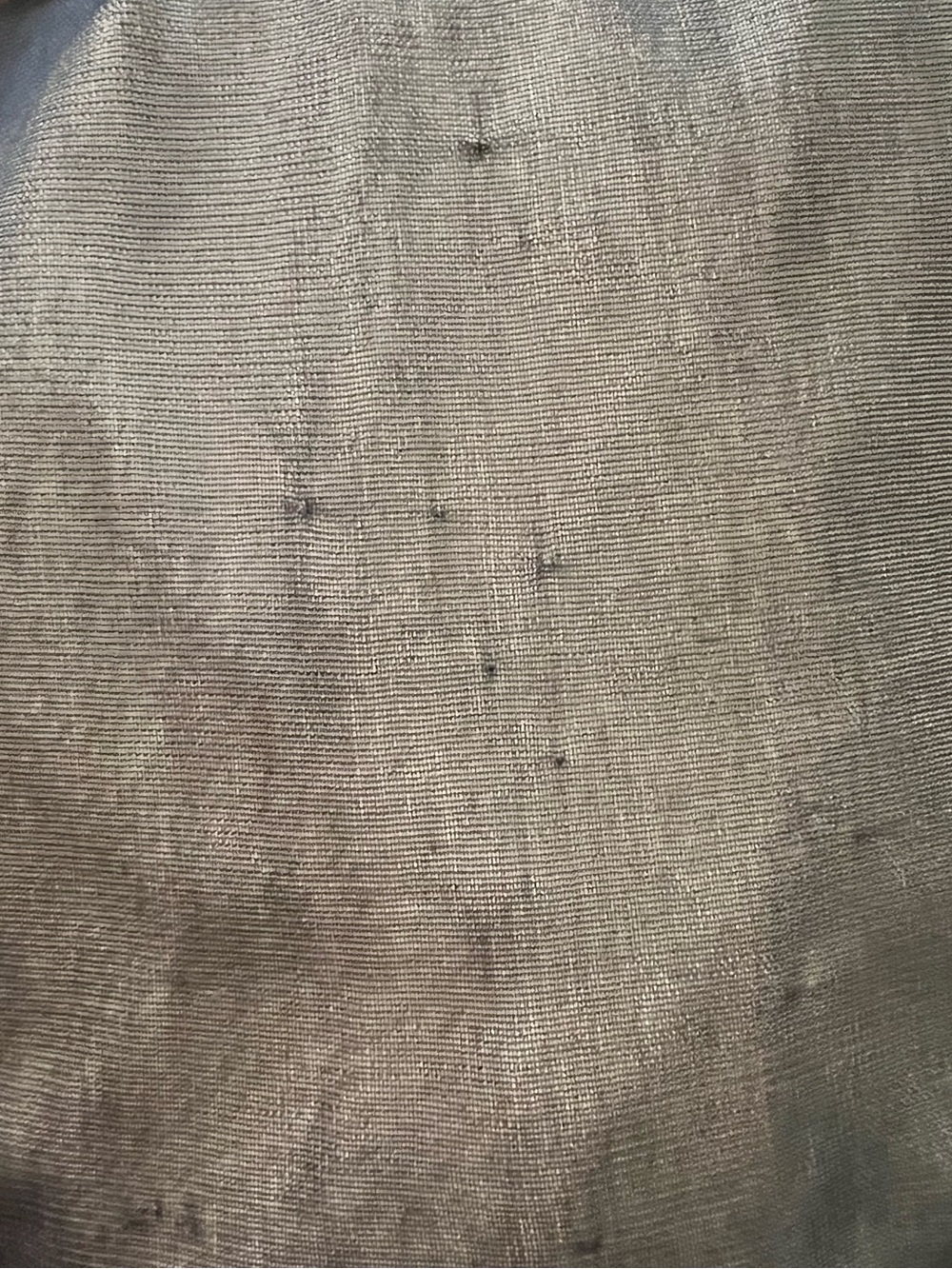 Vintage Cache Sheer Mesh Beaded Floral Formal Slip Dress - Picture 13 of 14